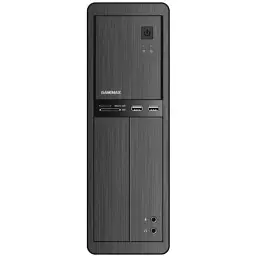 Корпус GameMax ST-609 Black 300 Вт Micro ATX / Mini ITX 2xUSB 2.0 Card Reader 1x80 мм - мініатюра 2