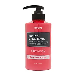 Поживний ароматичний лосьйон для тіла Honey & Macadamia Body Lotion La Vie En Rose Kundal 500 мл