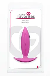 Анальна пробка Bootyful Xtra Small 3.5 Inch, Pink - мініатюра 2