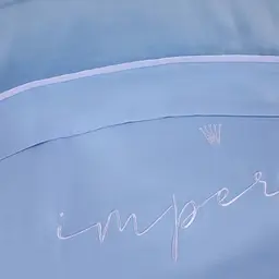 Простирадло на гумці MirSon Imperial Tencel №04 Blue 60х120 см (2200010754643) - мініатюра 2