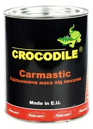 Герметик кузовний для швів CROCODILE 1 кг сірий банка під пензлик - мініатюра 4