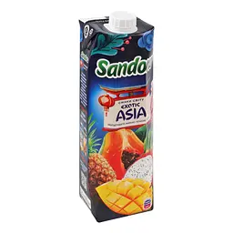Нектар Sandora Смаки світу Exotic Asia Манго-ананас-пітахая-папая неосвітлений стерилізований 950 мл - мініатюра 3