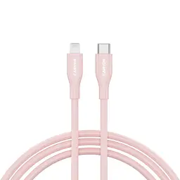 Дата кабель USB-C to Lightning 1.0m CLNM60 C-L 60W MFI Silicon Pink Canyon (CNS-CLNM60SC10PS)