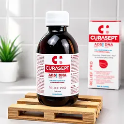 Ополіскувач для ротової порожнини Curasept Relief Pro (заспокійливий) 200 мл - мініатюра 2