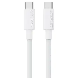 Дата кабель Acefast C18-03 Type-C to Type-C 60W (1.2m) White