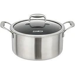 Каструля з нержавіючої сталі Heinner Titanium3 2.8 л (HR-MRK-20)
