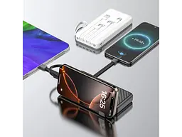 Зовнішній акумулятор (Power Bank) Dudao 10000mAh K11 10W White (6977196681860) - мініатюра 4