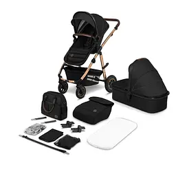 Універсальна коляска Lionelo Amber 2 в 1 Black Onyx (LO-AMBER BLACK ONYX (2in1)) - мініатюра 2