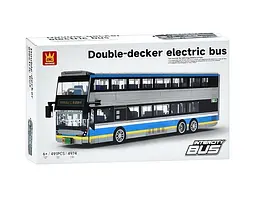 Конструктор 4974 "Двоповерховий автобус" 491 деталь в коробці (6903317754939)