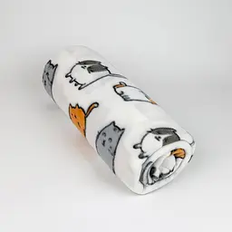 Плед Love You тревел флісовий Веселі котики9107R 150x200 см - мініатюра 4