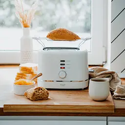 Тостер Adler AD 3224 білий 850Вт/ 2 відділення/7 режимів піджарювання/розморожування/підігрів булок - мініатюра 10