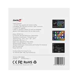 USB-адаптер CarlinKit T2C для Tesla для бездротового Apple CarPlay / Android Auto - мініатюра 15