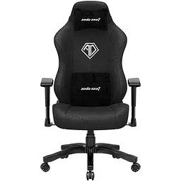 Геймерське крісло Anda Seat Phantom 3 L Black Fabric (AD18Y-06-BF) [108622]