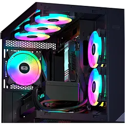 Комплект вентиляторів PcCooler F3 T120 120мм ARGB BK 3IN1 (F3 T120 ARGB BK 3IN1) - мініатюра 6