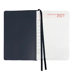 Діловий блокнот Leo Planner інтегральний А5 датований 2027 Case 252745 368 аркушів темно-смарагдовий - мініатюра 3