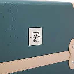 Бьюті-кейс Semi Line 10L Green-Navy (T5838-1) - мініатюра 6