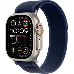 Смарт-часы Apple Watch Ultra 2 GPS+Cellular 49mm Natural Titan. Case w. Blue Trail Loop S/M MX4J3