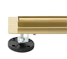 Трап для душу Rea Neox 90 Slim Pro brushed gold REA-G2716 - мініатюра 3
