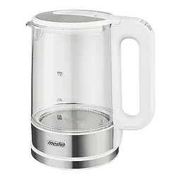 Скляний чайник 1.7 л з регулятором температури Mesko MS 1301w - мініатюра 3