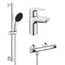 Комплект змішувачів для душу з термостатом Grohe QuickFix UA202503TS, Хром