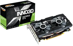 Відеокарта GeForce GTX 1660 Ti 6GB Inno3D Twin X2 (N166T2-06D6-1710VA15) Б/В