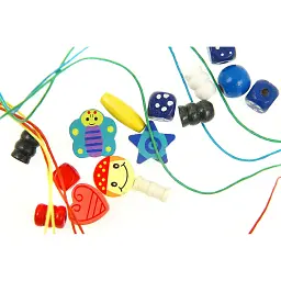 Набір для творчості Viga Toys Дерев'яні намистини (56002) - мініатюра 2