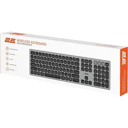 Клавіатура 2E KS270 WL/BT UA Grey/Black (2E-KS270WBGR_UA) [150968] - мініатюра 9