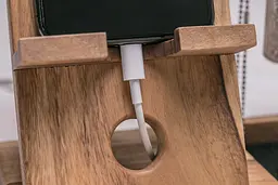 Настільний дерев'яний органайзер для чоловіка ecoWalnut 327х150х250 мм - мініатюра 2