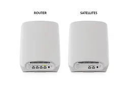 NETGEAR WiFi система Orbi RBK762S AX5400, WiFi 6, MESH, 3xGE LAN, 1xGE WAN, біл. кільк. (2шт.) - мініатюра 5