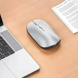 Миша WiWU Wimice Dual Wireless Mouse Silver [WM104] [87866] - мініатюра 2
