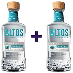 Текіла Olmeca Altos Plata 100% Agave 38% 1.4 л (2 шт. х 0.7 л)