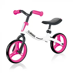 Біговел Globber Go Bike, білий з рожевим (610-162) - мініатюра 2