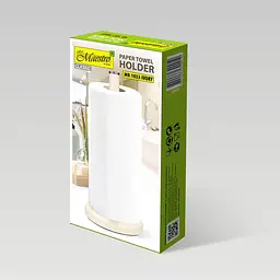 Тримач для паперових рушників Maestro MR-1033-IVORY 150 x 335мм слонова кістка - мініатюра 2