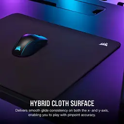 Ігрова поверхня Corsair MM500 v2 Hybrid Cloth Gaming Mouse Pad L (CH-941B161-WW) - мініатюра 7
