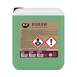 Антифриз K2 Kuler Long Life -35°C G11 зелений 22 кг (W406Z) - мініатюра 2