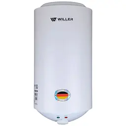 Водонагрівач Willer Palermo, 2 кВт, мокрий ТЕН, 30 л, Slim, універсальний, білий (AEVH-30R)