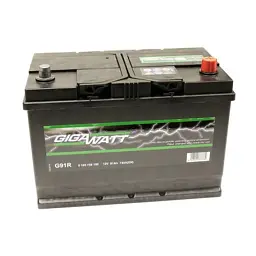 Акумулятор автомобільний GigaWatt 91А (0185759100) - мініатюра 3