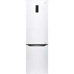 Холодильник LG GW-B499SQFZ 2 м 360 л А++ Total No Frost лінійний компресор зовнішній дисплей білий