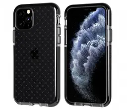 Протиударний чохол з антимікробним покриттям Tech21 Evo Check для iPhone 11 Pro Max (6.5") Smokey Black - мініатюра 2