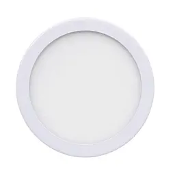 Панель LED вбуд.універ (рухомі кліпси) LU-RD-UNI-6W 6000K/6500К біла круг (d:100мм) (рег.50-80) TM LUMANO