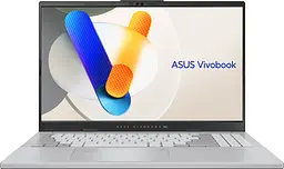 Ноутбук ASUS Vivobook Pro 15 N6506MV-MA022 15.6' 3K OLED, Intel Ultra 7 155H, 16GB, F1TB, NVD4060-8, NoOS, Сріблястий (90NB12Y2-M000Z0)