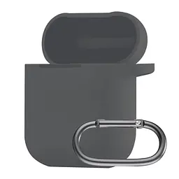 Чехол Silicone Case 1,2mm для AirPods 1/2 Lavender серый