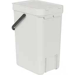 Відро для сміття Brabantia Sort&Go 12 л світло-сіре (213281) - мініатюра 3