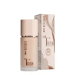 Тональна основа Neverti Soft Focus стійка зволожувальна, 32 мл (NP305), 001 Pinky Nude Світло-бежевий