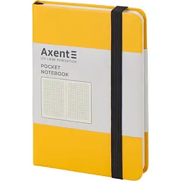 Книга записна Axent Partner A6- в клітинку 96 аркушів жовта (8301-08-A) - мініатюра 2