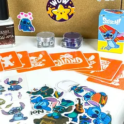 Набір для біо-тату "Wow Box Стіч" Fresh Tattoo wow-box-stich-3 для 3 дітей - мініатюра 4