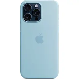 Чохол Silicone Case with MagSafe для Apple iPhone 15 Pro Max Light Blue AAA [105768] - мініатюра 2