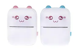 Портативний дитячий міні-термопринтер бездротовий Portable Mini Printer C9/SK52-4, 2 кольори, в коробці 9х12х4,6см - мініатюра 3