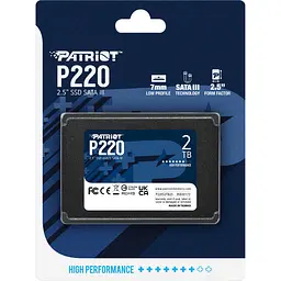 SSD накопичувач Patriot P220 2TB (P220S2TB25) [153333] - мініатюра 5