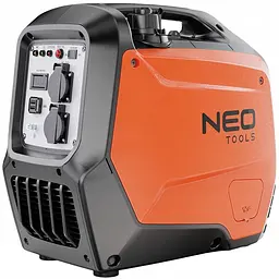 Генератор бензиновий інверторний Neo Tools 230В, 3/3.2кВт, ручний стартер, USB Type C 5, 22кг